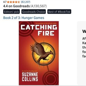 Catching Fire by Suzanne Collins